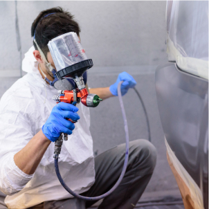 travaux de carrosserie peinture Tours 37